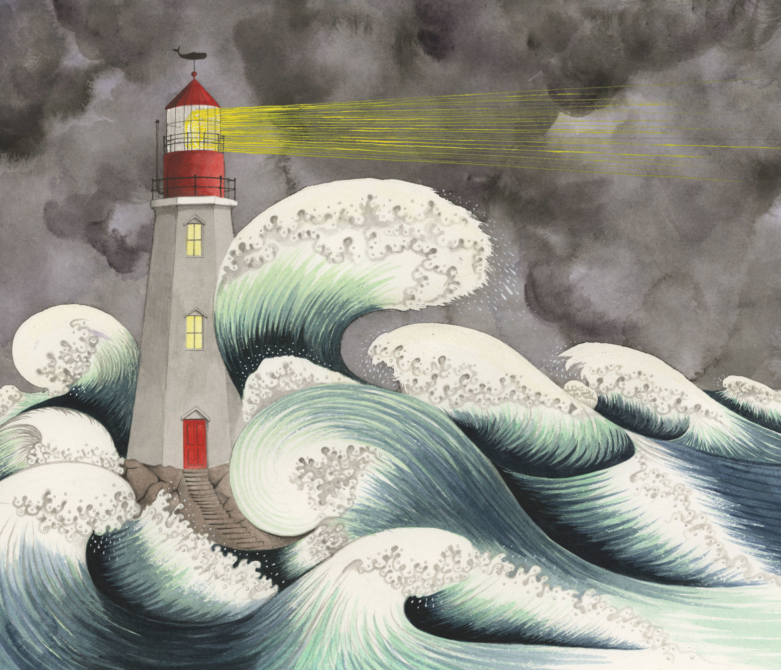 Lighthouse Storm